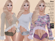 Sweet :: Amai Outfit - Maitreya - Slink Physique & Hourglass - Belleza Venus, Isis & Freya - #TMP - 9 Textures
