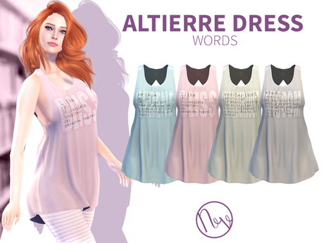 Second Life Marketplace - neve dress - altierre words