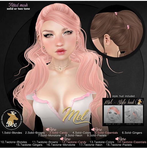 9.Doe: Mel (solid) - Pastels