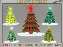 .:LD:. Pine Christmas - All Colors Stars:.
