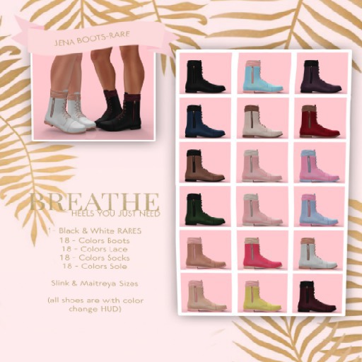 [BREATHE]-Jena Boots-Hazelnut
