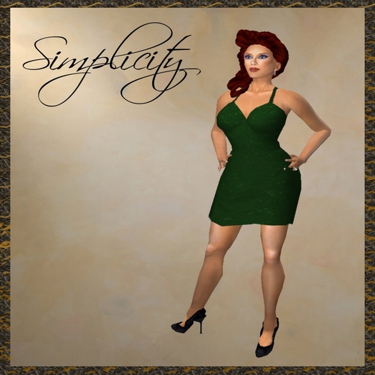 *Goddess* Simplicity in Emerald