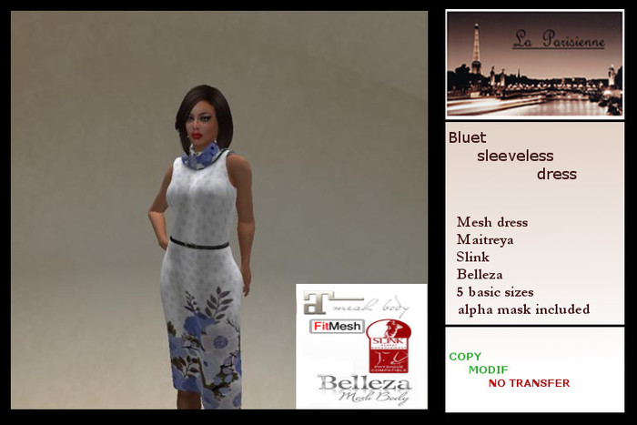 LP Bluet sleeveless dress