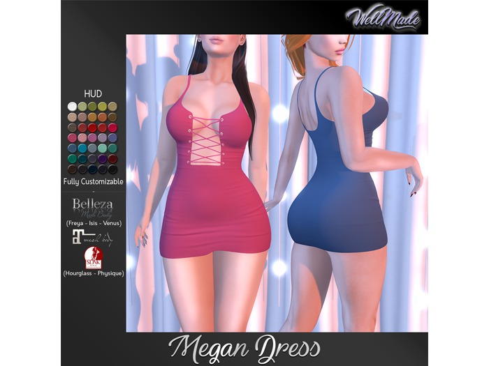 [WellMade] Megan Dress