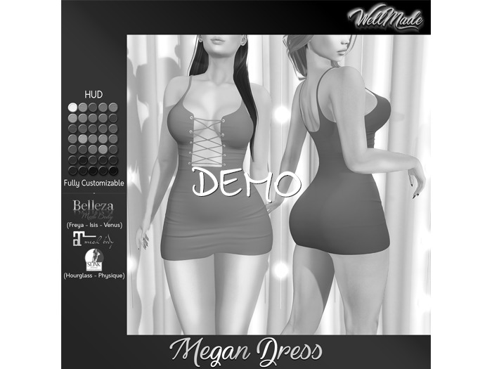 [WellMade] Megan Dress DEMO