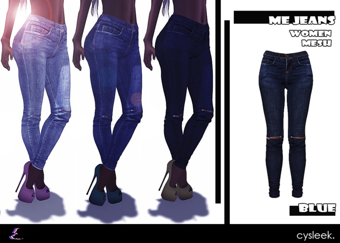 Cysleek.MeJeans (Blue)
