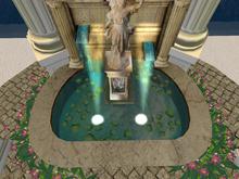 Memorial Shrine Angel Fountain NO MOD VERSION 38Prim