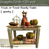Trick or Treat Ready Table [ spooky ] 
