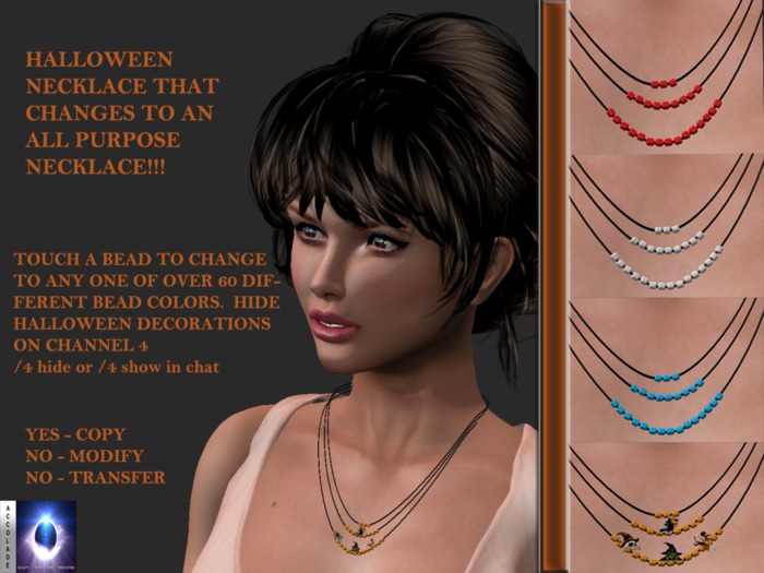HALLOWEEN / ALL PURPOSE NECKLACE