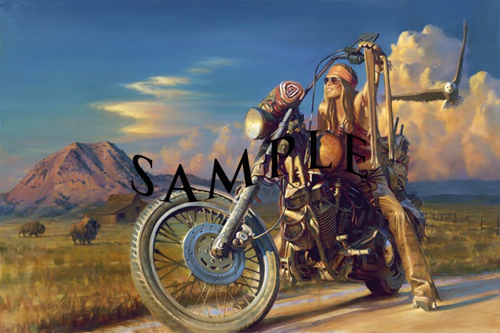 Easy Ride her Painting