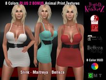 ::TwysteD KnickerZ:: Belted V Mini Dress