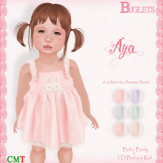 ~*Buglets*~ Aya Dress [Cream]