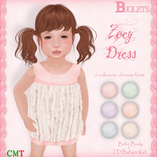 ~*Buglets*~ Zoey Dress [Lilac]