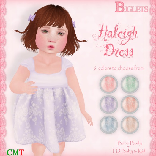 ~*Buglets*~ Haleigh Dress [Lilac]