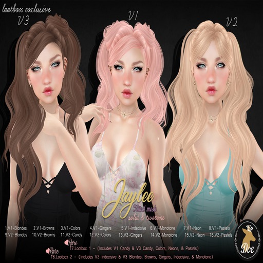 Doe: Jaylee V1 - Colors