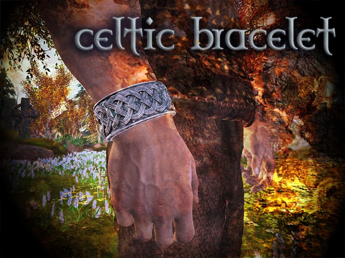 celtic bracelet silver #box