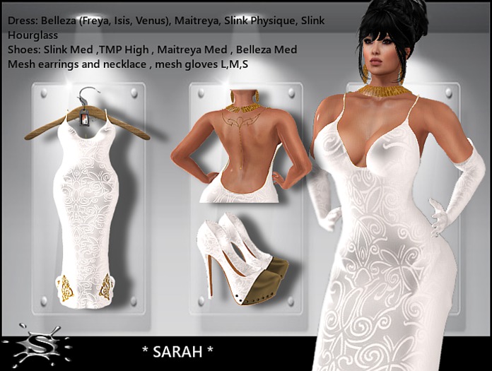 S-Sarah dress and shoes