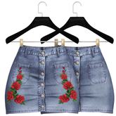 [Pumpkin] Denim Skirt - Blue