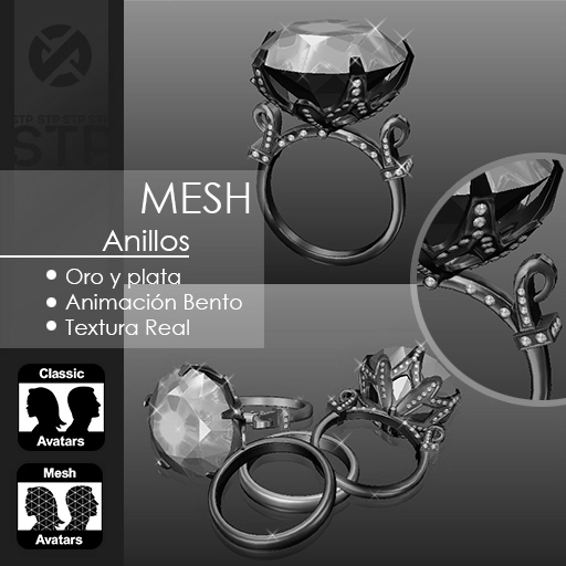 Anillos de Oro Plata y Diamantes DEMO