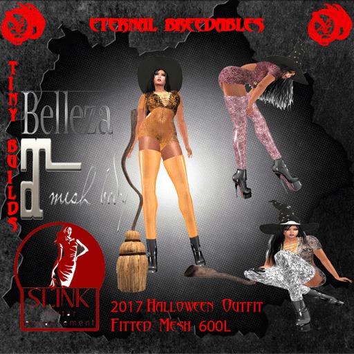 2017 Halloween Outfit V1 By Eternal Breedables & Tiny Builds