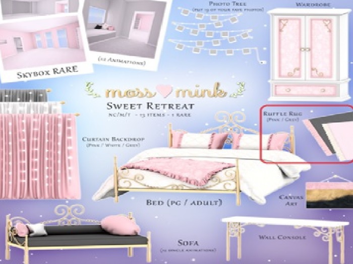 {moss&mink} Sweet Retreat - Rug Grey