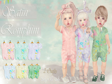 * {.:Little Stars.:} * Satin RompHim - Fatpack (non-fitted TD Baby/Kid &Bebe)