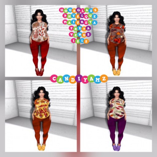 Second Life Marketplace *CY* Fall Medical Scrubs CandiPack! // (Add)