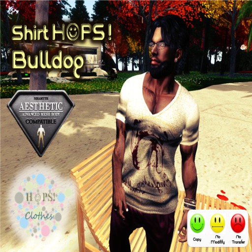 [HOPS!] Bulldog Shirts@