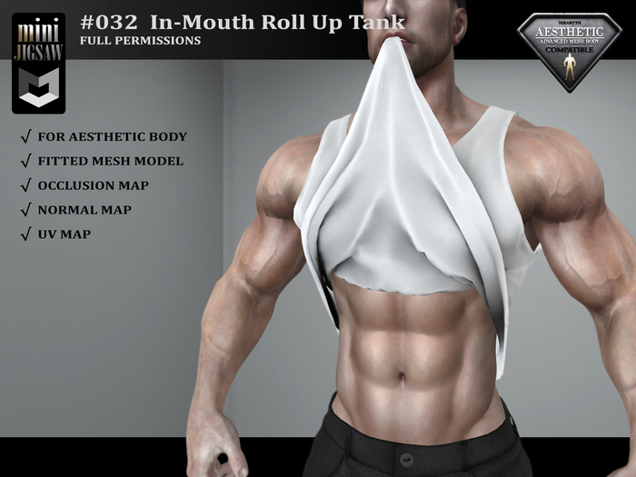 [ mJ ] #032 Full-Perm In-Mouth Roll Up Tank