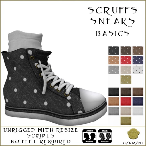 BM Scruffs Sneaks Basics DEMO