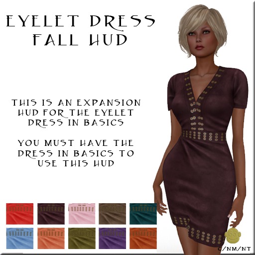 BM Eyelet Dress Fall HUD