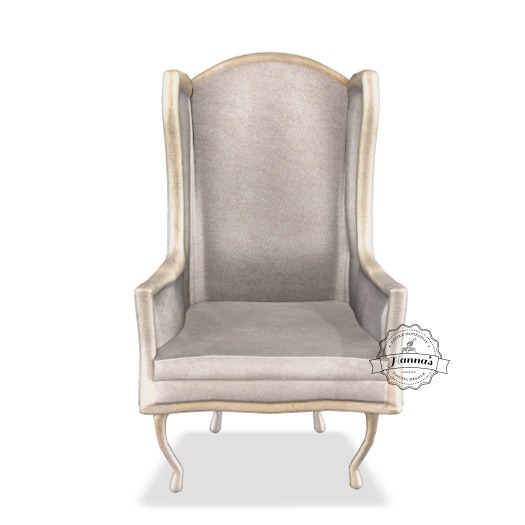 Second Life Marketplace SPELL Mad Hatter's Armchair [Beige]