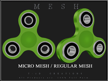 T-3D Creations [ Fidget spinner ] Micro and Regular MESH - Full Perm -