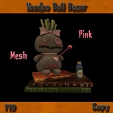 *TTD* MESH Voodoo Doll Decor Pink (Boxed)
