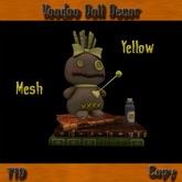 *TTD* MESH VoodooDoll Decor Yellow (Boxed)