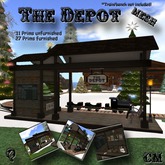 *TTD* "The Depot" Train Station (Boxed)
