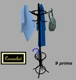 coat rack with accessories -2-