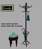 coat rack with accessories -3-