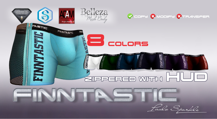 FINNTASTIC ZIPPERED WITH HUD