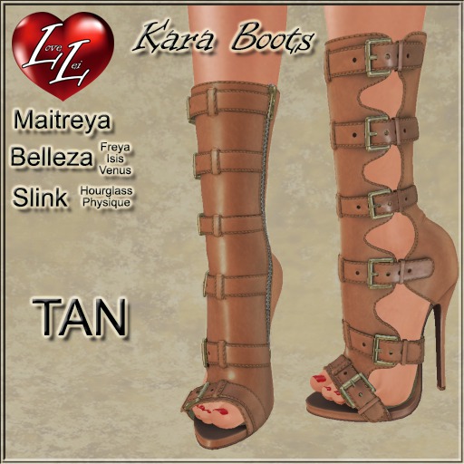 !:LL:! Kara Boots Tan
