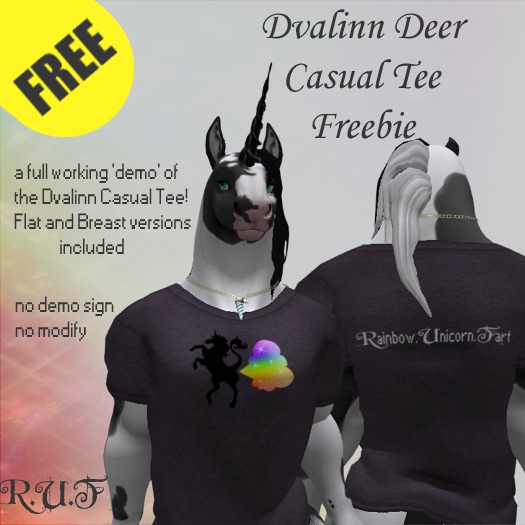 [RUF] FREEBIE - Dvalinn Tee RUF Logo