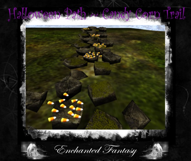Halloween Path ~ Candy Corn Trail