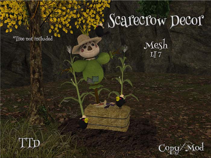 *TTD* MESH Scarecrow Decor