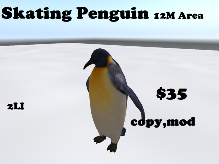Skating Penguin 12M Area