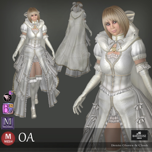 ::: B@R ::: OA (Bento Cloak, Skirt and Gloves)