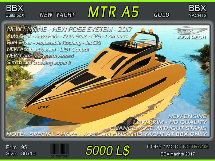 YACHT MTR A5
