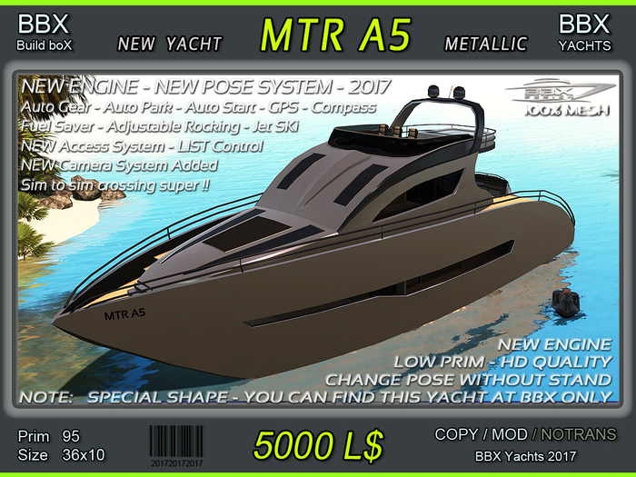 MTR A5 METALLIC (boxed)