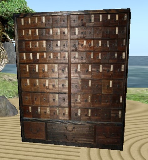 Japanese antique closet