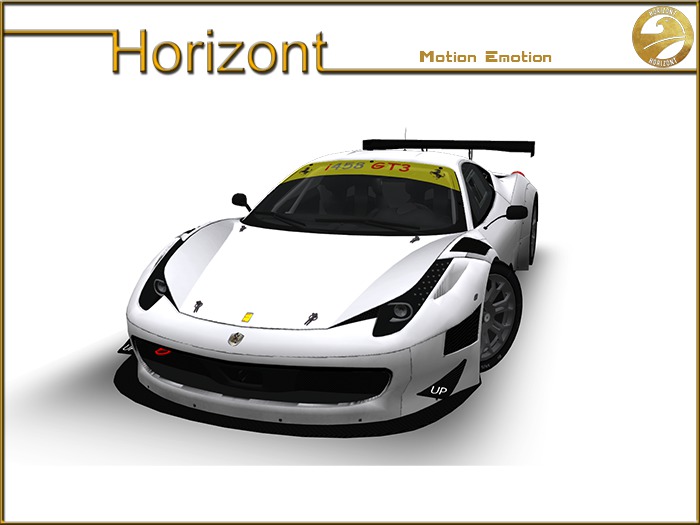 [Han] Horizont i458 GT3 White