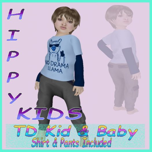{HT} TD Blue Drama Llama
